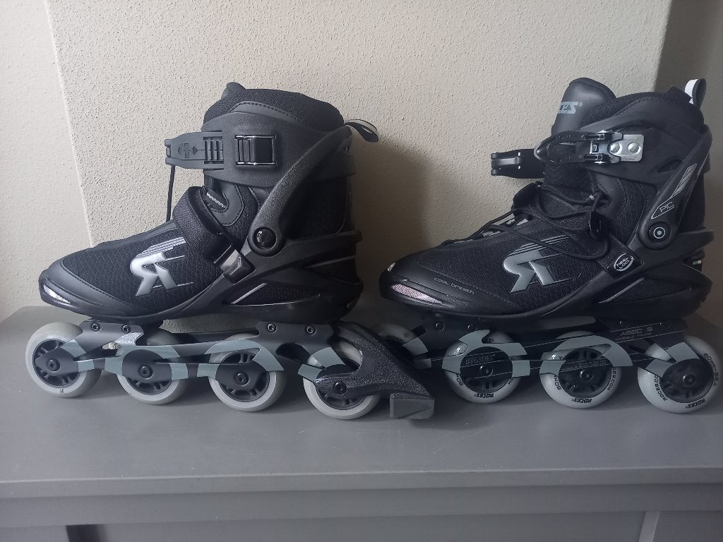 Roces skeelers, 1 keer gedragen, skates, kleur zwart, Ophalen, Zo goed als nieuw, Heren, Roces