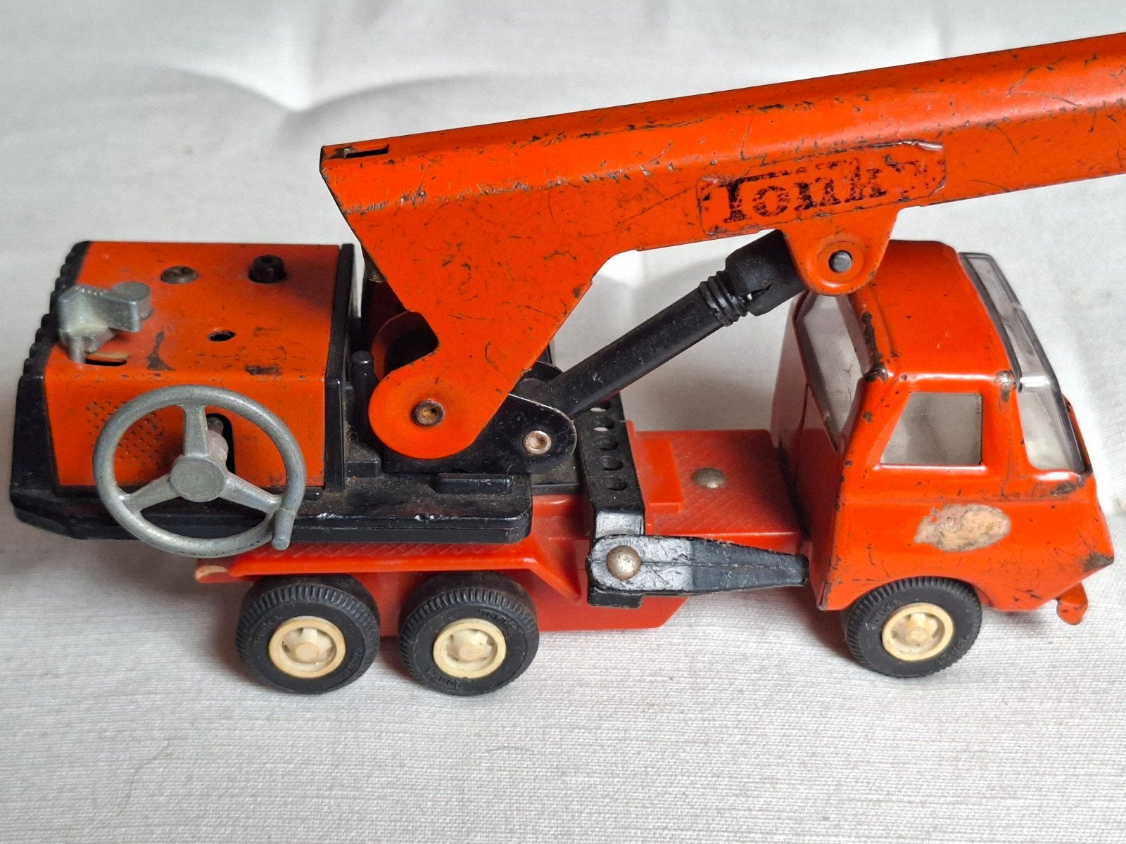 Tonka takelwagen., Ophalen of Verzenden, Gebruikt, Bus of Vrachtwagen, Overige merken