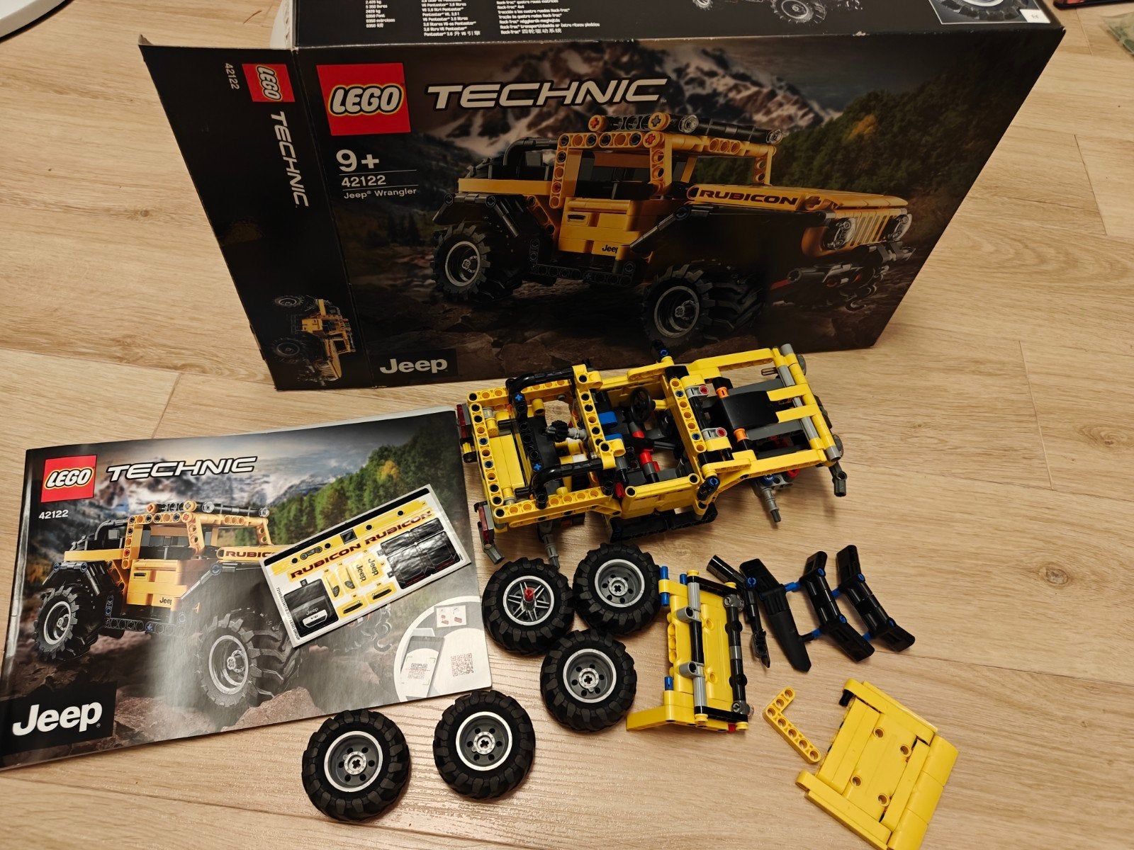 Lego Technic 42122 Jeep Wrangler - Stickers nieuw, Kinderen en Baby's, Speelgoed | Duplo en Lego, Ophalen, Zo goed als nieuw, Technic