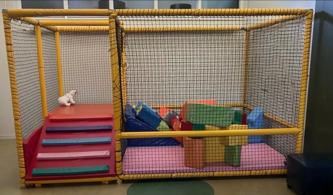 Ballenbak Softplay Compact Speelhoek - Indoor Speeltuin, Ophalen, Zo goed als nieuw, Klimwand