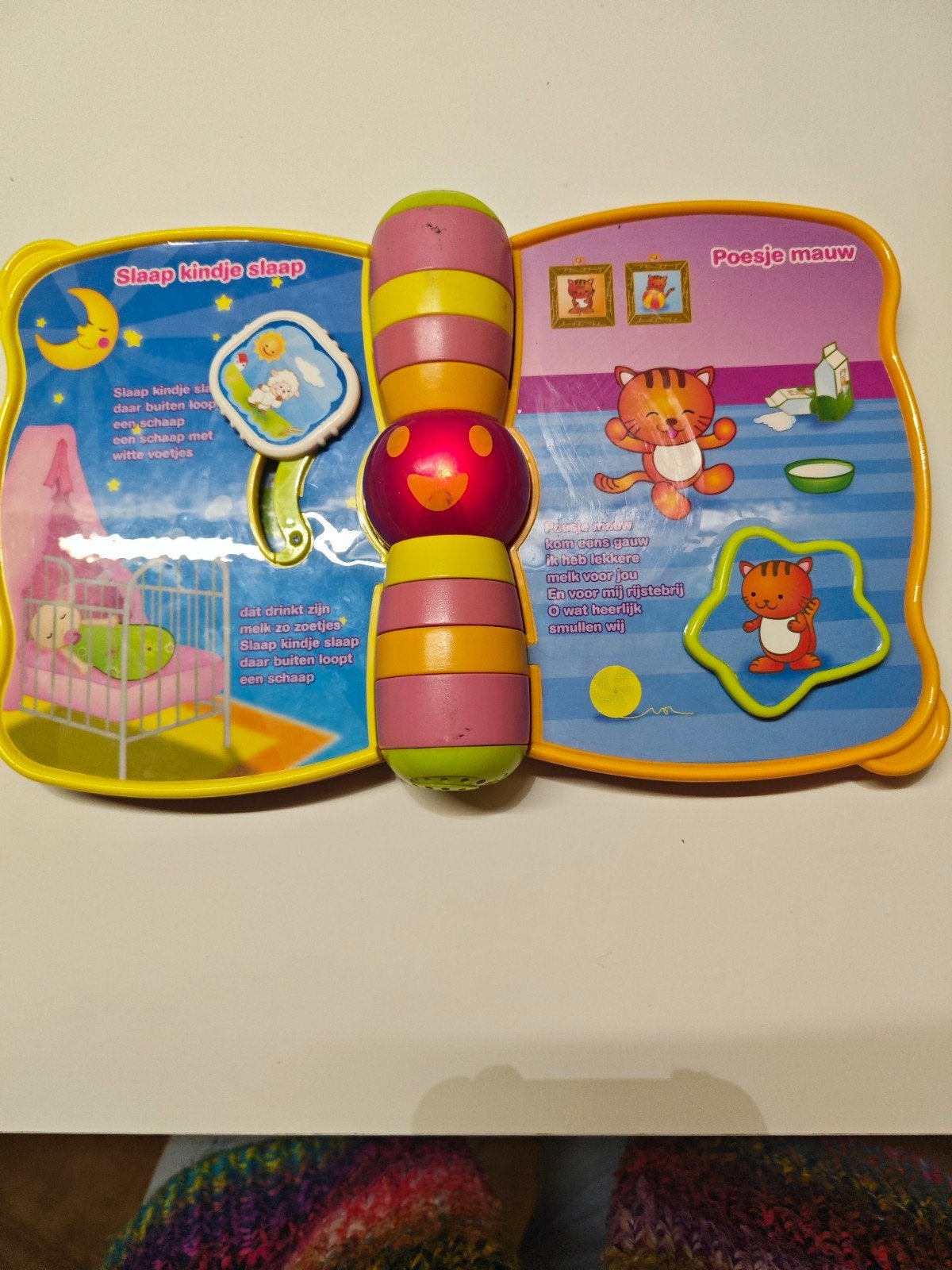 VTech Magisch Liedjesboek - Interactief Baby Speelgoed, Ophalen, Zo goed als nieuw, Overige typen, Met geluid