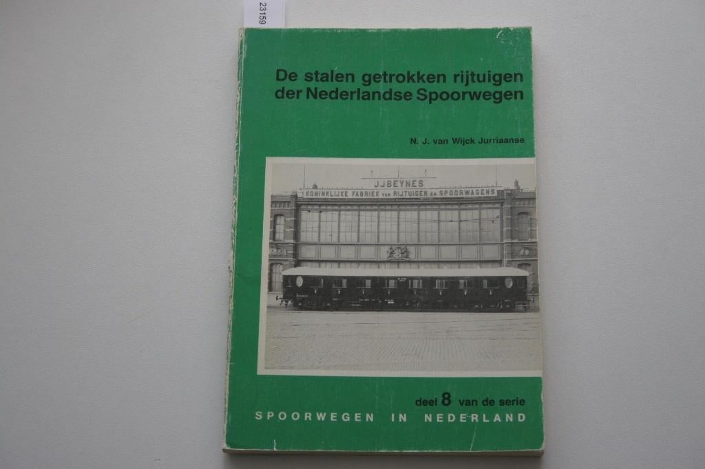 De stalen getrokken rijtuigen der Nederlandse Spoorwegen NS, Ophalen of Verzenden, Gebruikt, Trein, Boek of Tijdschrift