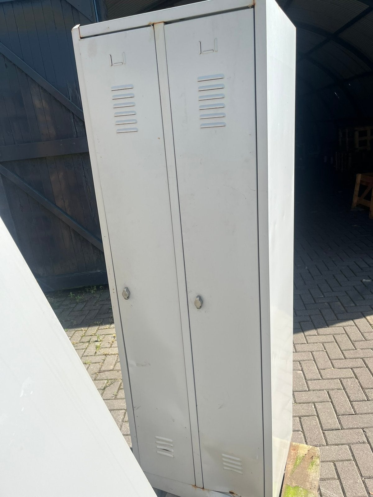 2x stalen locker kasten, Ophalen, Zo goed als nieuw, Metaal, Overige typen