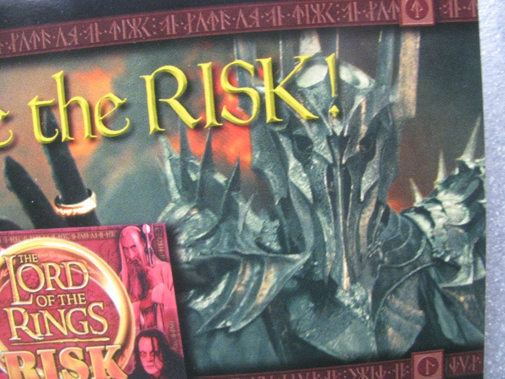 Boomerang Kaart - Lord of the Rings RISK, Verzenden, Gebruikt, Overige typen