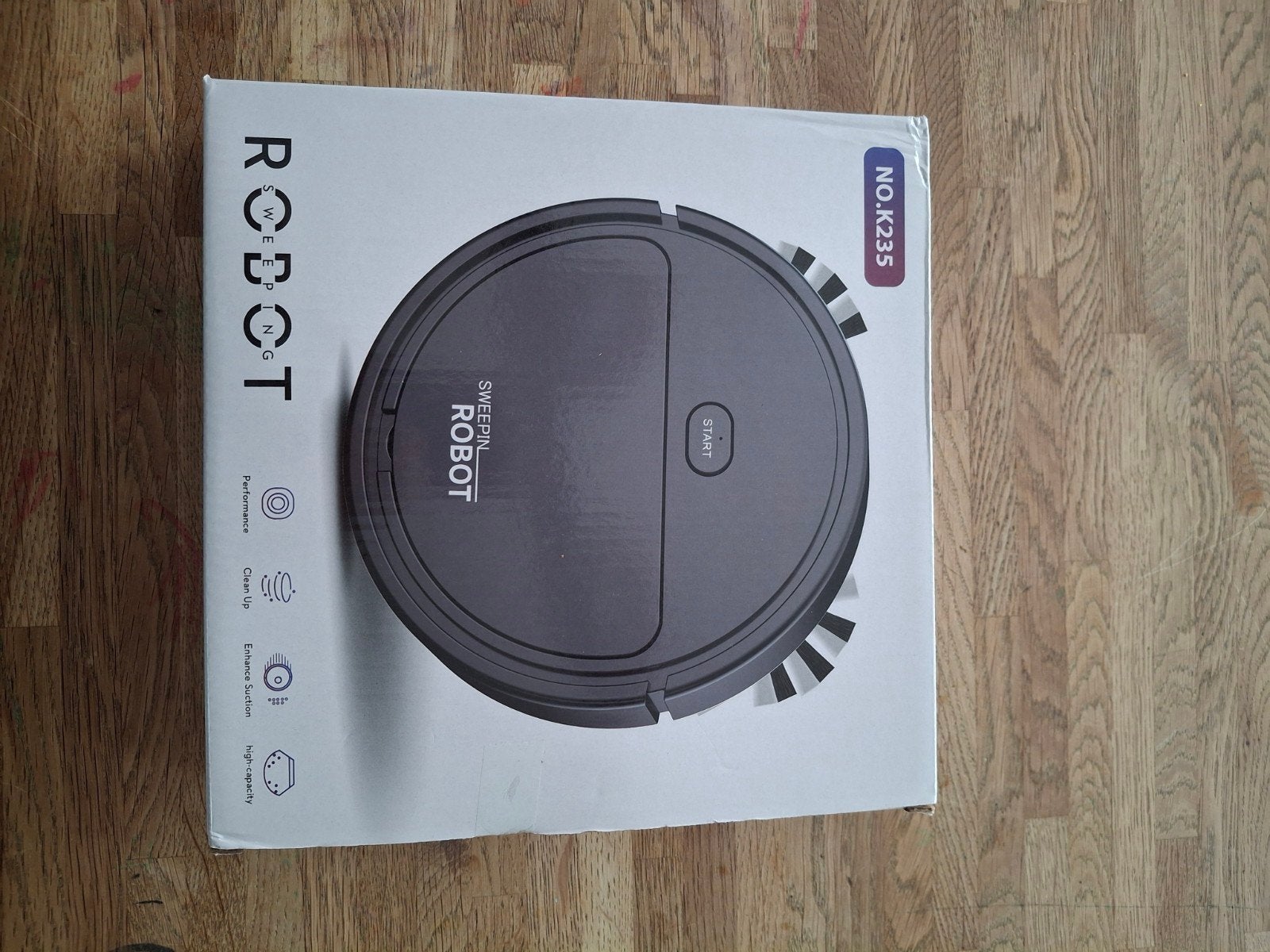 Robotstofzuiger 3 in 1 functie, nieuw in doos!, Ophalen of Verzenden, Nieuw, Robotstofzuiger