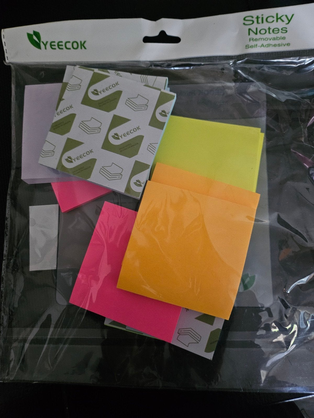 YEECOK Sticky Notes - Diverse kleuren en maten, Ophalen of Verzenden