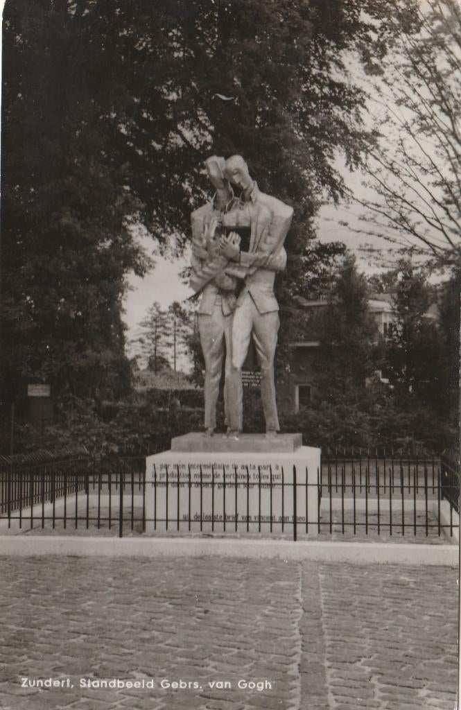 ZUNDERT Standbeeld Gebrs. van Gogh, Verzamelen, Verzenden, 1960 tot 1980, Ongelopen, Noord-Brabant