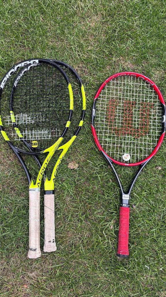 Tennisrackets kind, Sport en Fitness, Tennis, Ophalen, Gebruikt, L0, Racket