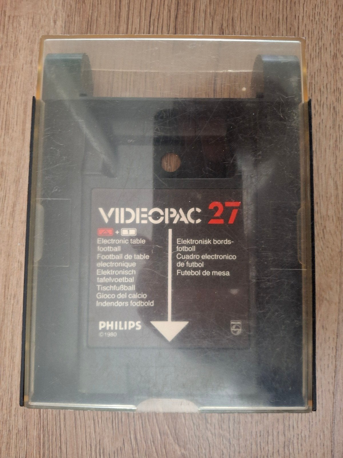 Philips Videopac 27: Elektronisch Tafelvoetbal (1980), Spelcomputers en Games, Games | Overige, Ophalen of Verzenden