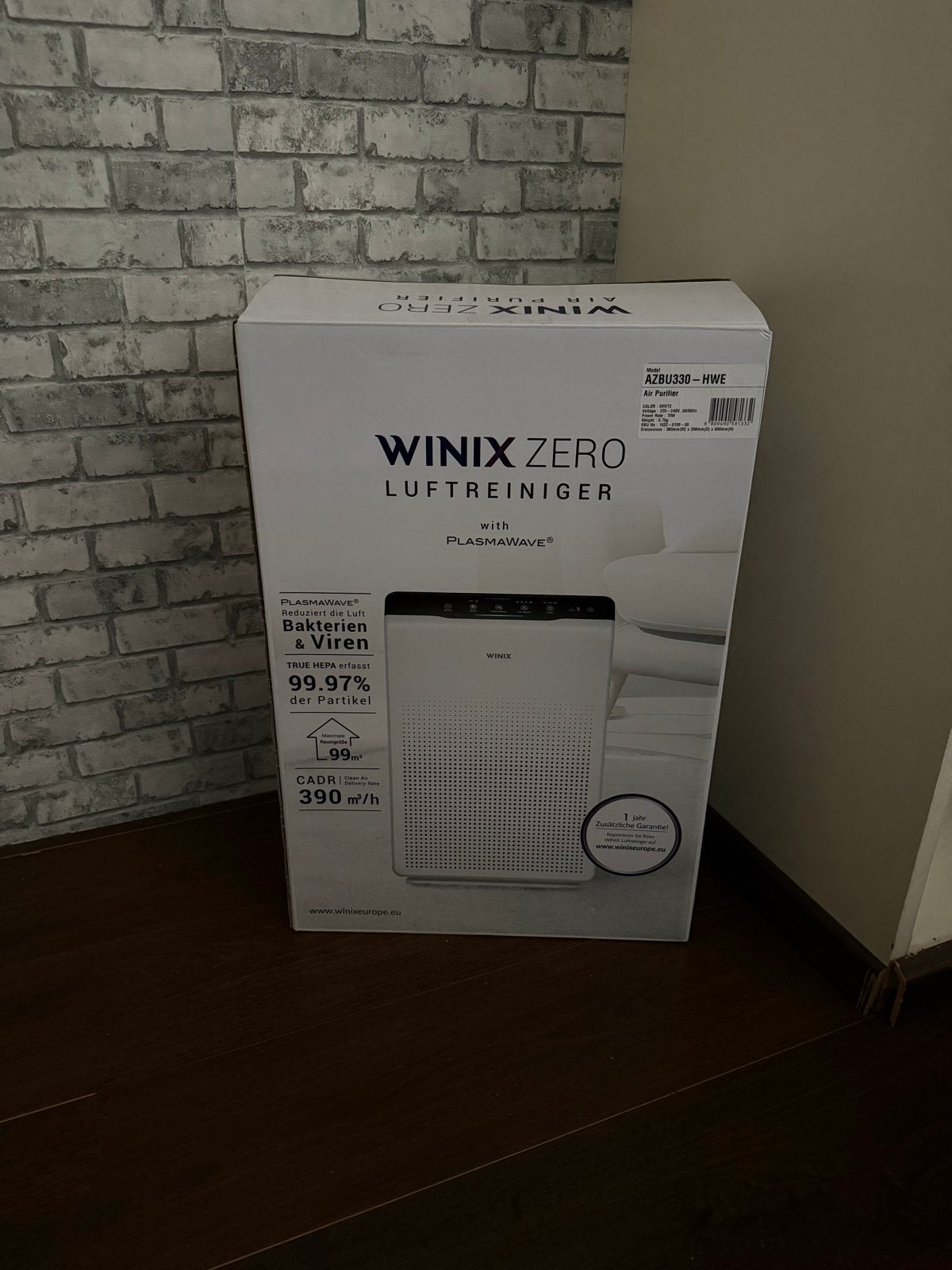 Winix Zero Luchtreiniger - met extra filters, Ophalen, Zo goed als nieuw, Luchtreiniger