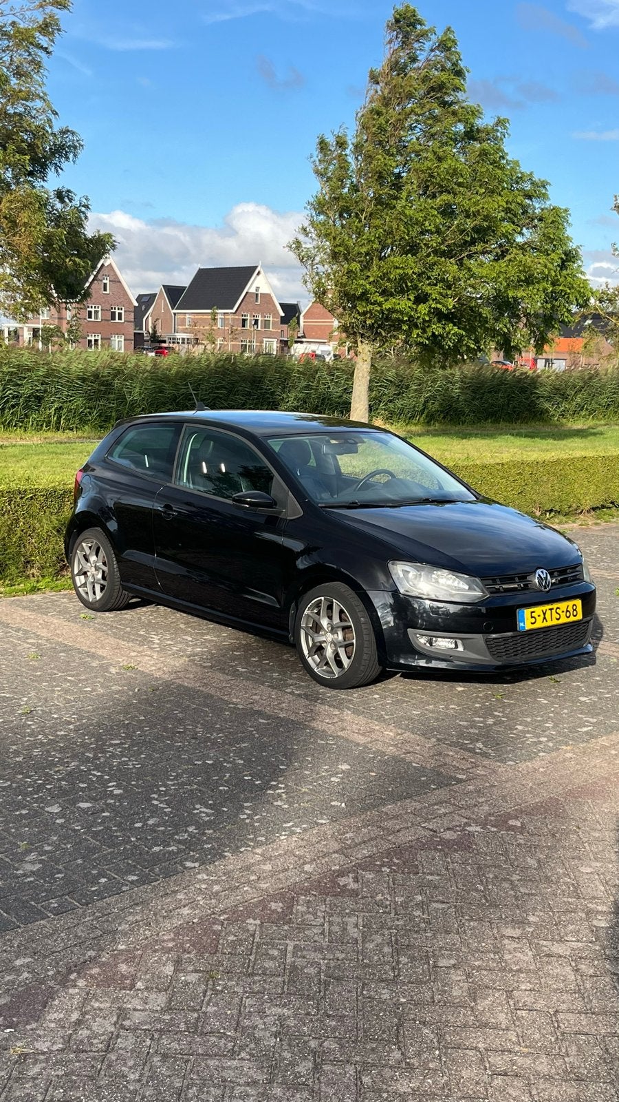 Volkswagen Polo 1.2 TSI 77KW 2010 Zwart, Voorwielaandrijving, 40 €/maand, Zwart, 988 kg