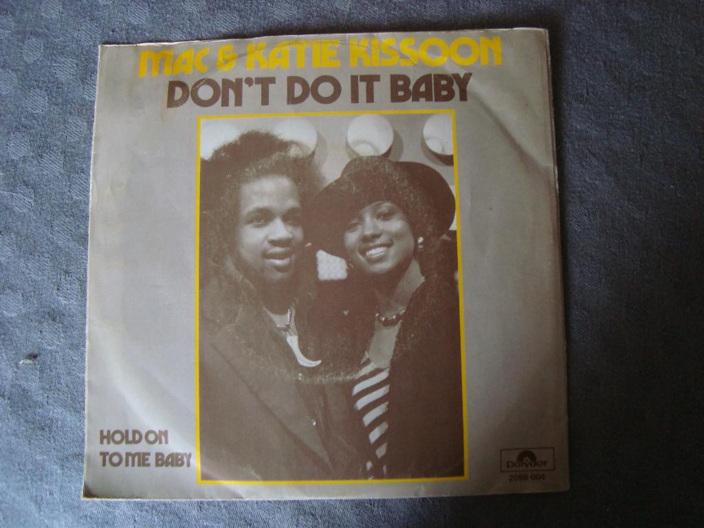 Mac &; katie kissoon - don't do it baby, Ophalen of Verzenden, Zo goed als nieuw, Pop, Single