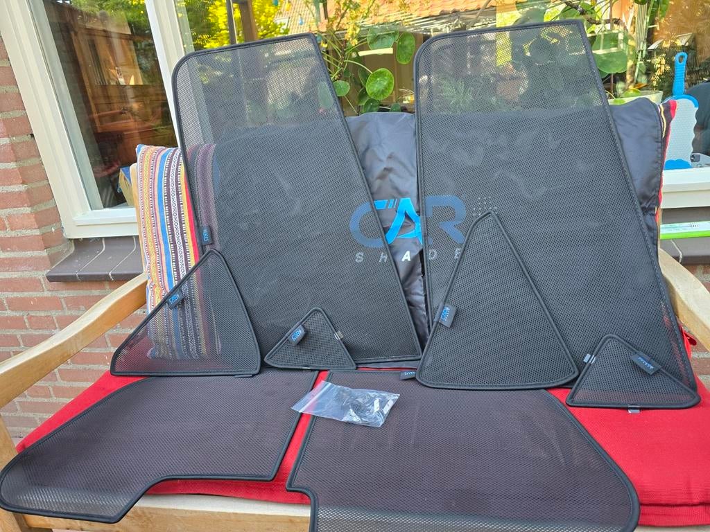 Complete set Car Shades zonwering voor de peugeot 207sw, Ophalen of Verzenden, Zo goed als nieuw