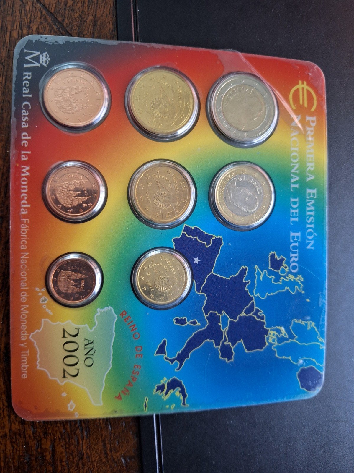 euro set Spanje 2002, Postzegels en Munten, Ophalen of Verzenden, Spanje, Overige waardes