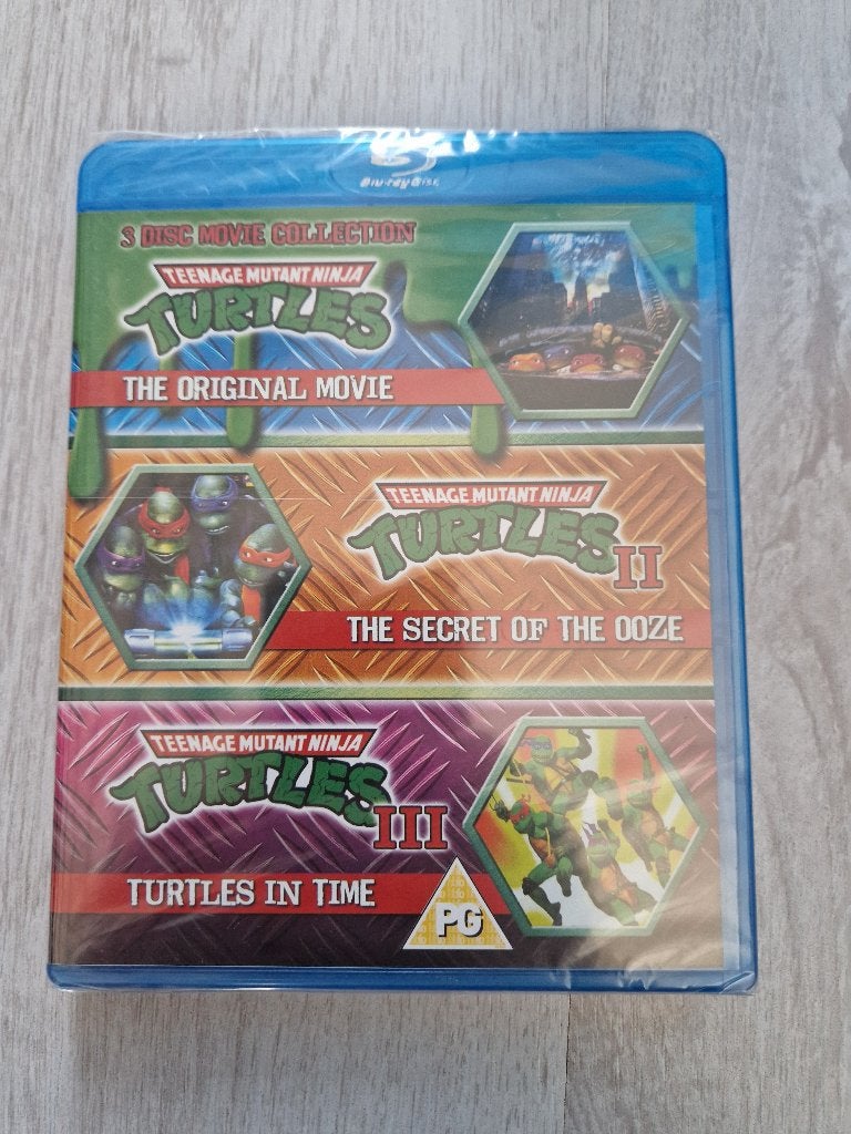Blu-ray Teenage Mutant Ninja Turtles -Movie Collection 3disc, Ophalen, Engels, Engels, Blu-ray