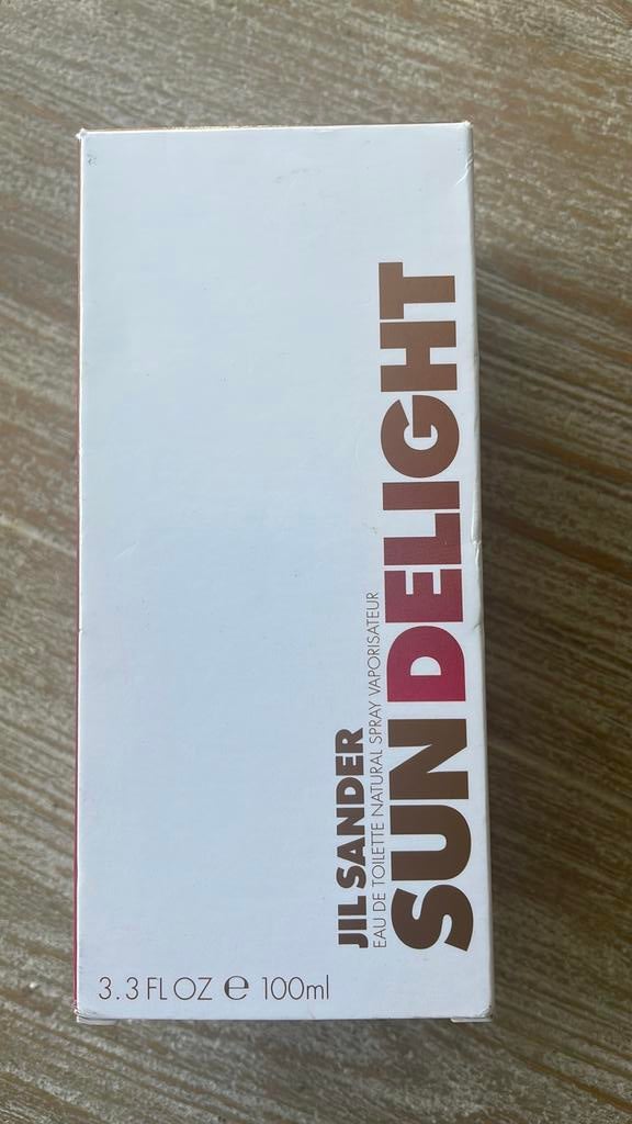 Z.G.A.N. JIL SANDER , SUN DELIGHT 100 ML EDT SPRAY, Ophalen of Verzenden, Zo goed als nieuw