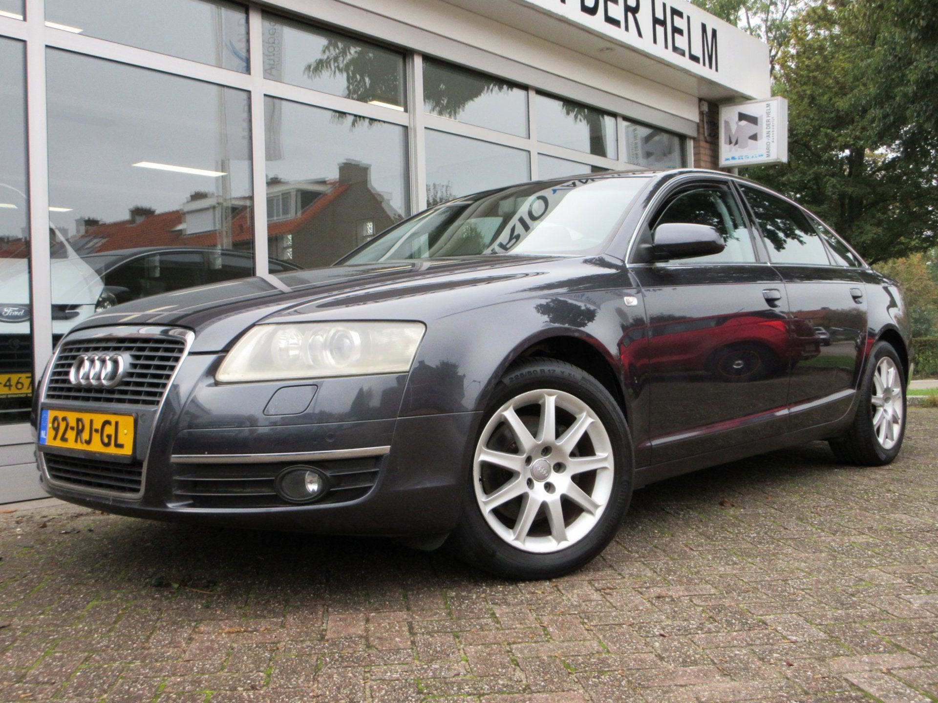 Audi A6 Limousine 2.4 Pro Line, Auto's, Zwart, Bedrijf, Euro 4, Zilver of Grijs