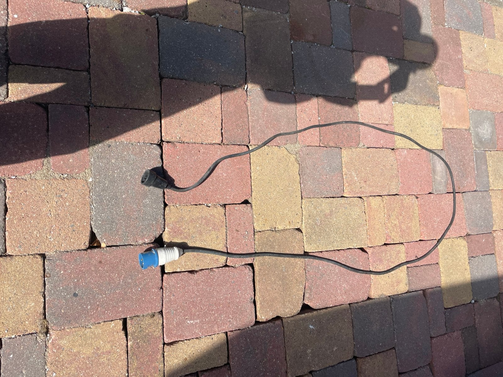 Verloopsnoer contrastekker, Ophalen, Gebruikt