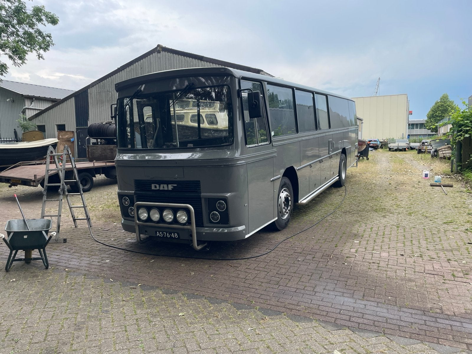 Unieke DAF 575 Turbo motorhome, Overige merken, Buscamper of Camperbus, Diesel, Particulier