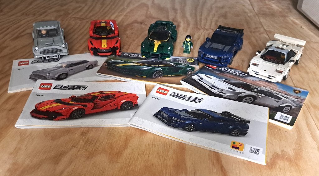 lego Speed Champion, Lego, Overige typen, Zo goed als nieuw, Inclusief instructies