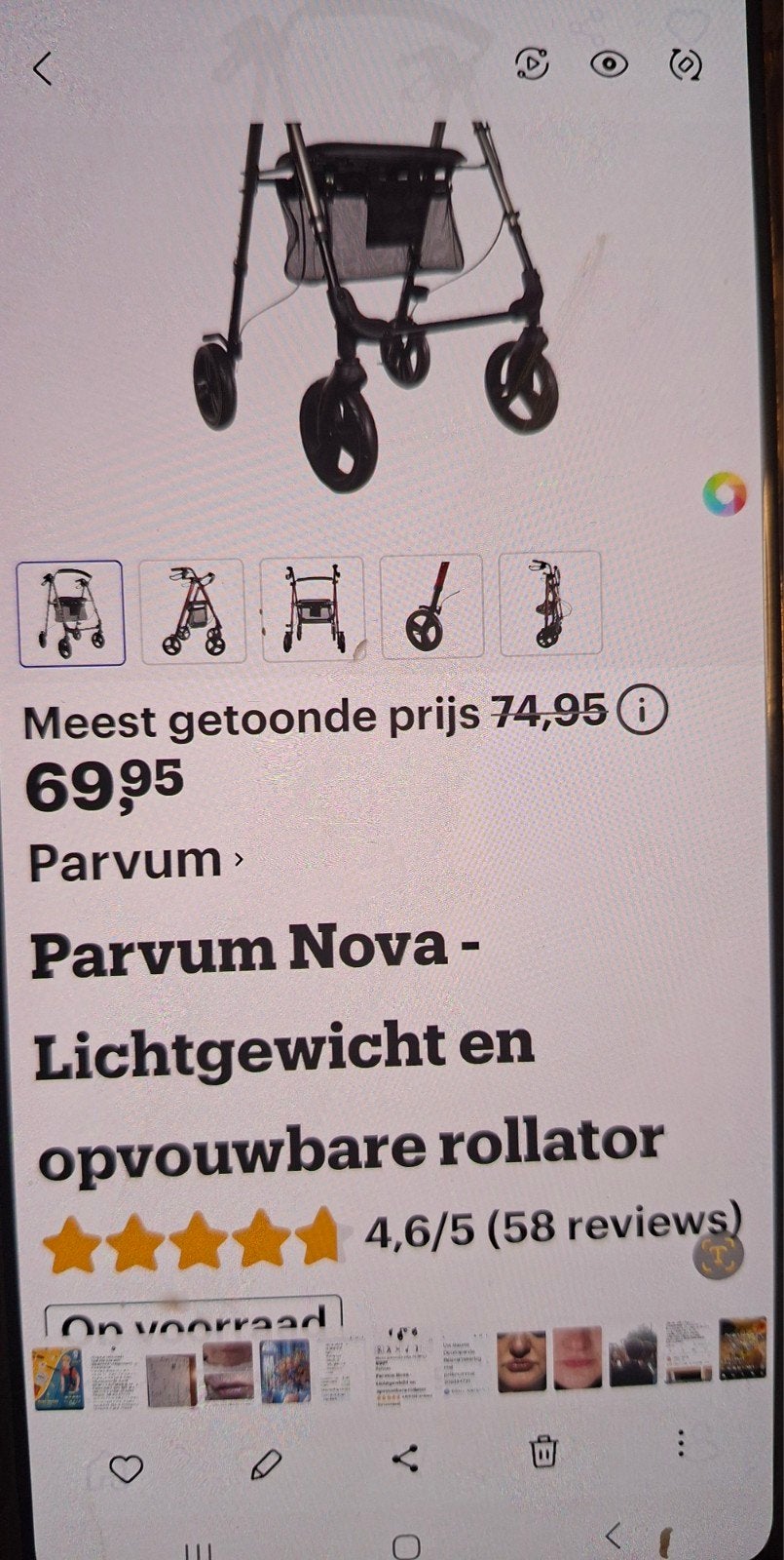 rollator, Ophalen of Verzenden