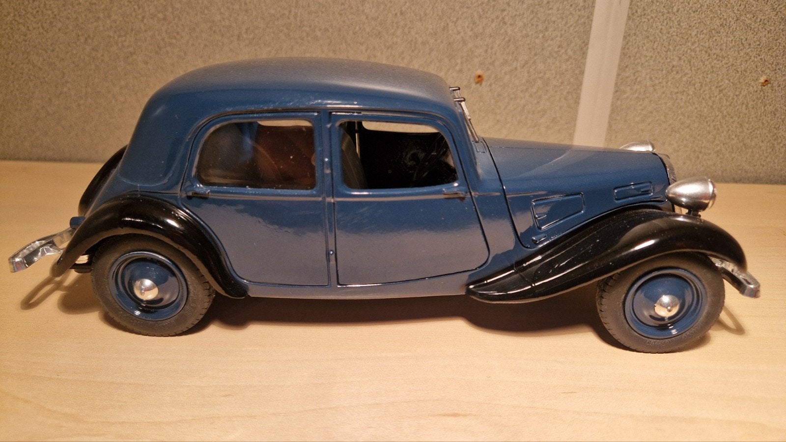 Citroën 11BL modelauto - Blauw, gedetailleerd, Ophalen of Verzenden