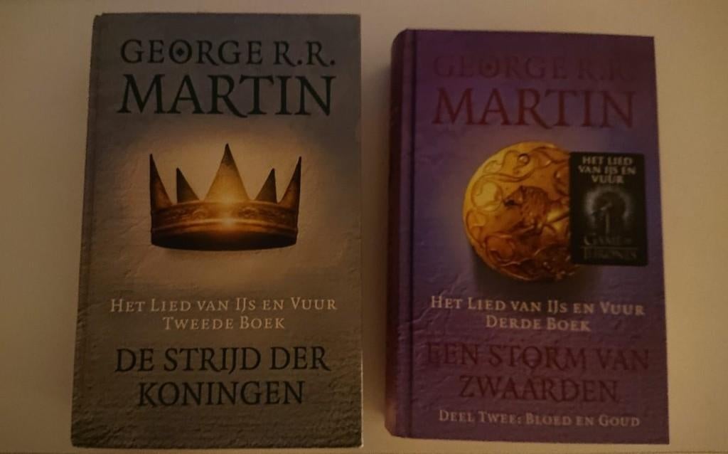 Het lied van ijs en vuur, Game of Thrones, Boeken, Ophalen of Verzenden, Zo goed als nieuw, George R.R. Martin