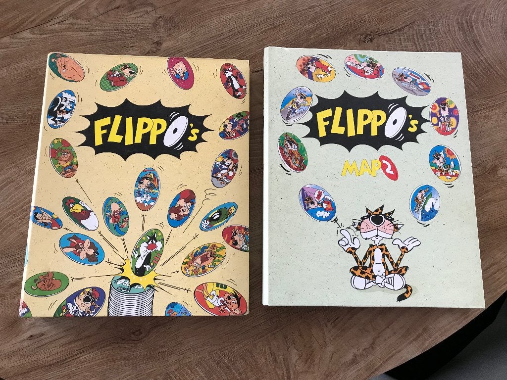 Flippo’s met verzamelmappen, Ophalen, Spiek, Losse flippo's, Met verzamelmap(pen)