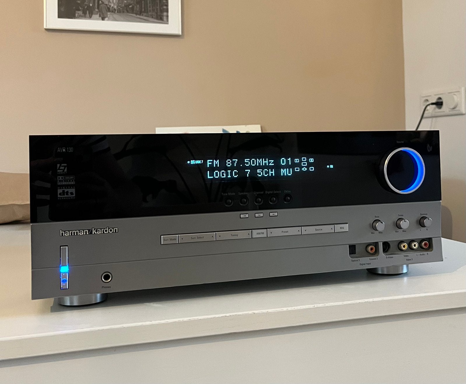 Harman/Kardon receiver AVR 130/230, Ophalen, Gebruikt, 120 watt of meer, Overige merken