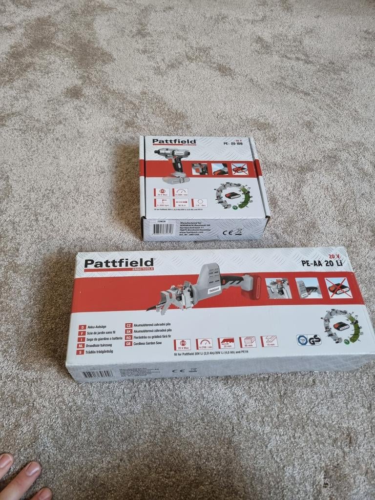 Pattfield 20V accu gereedschap, Ophalen of Verzenden, Nieuw