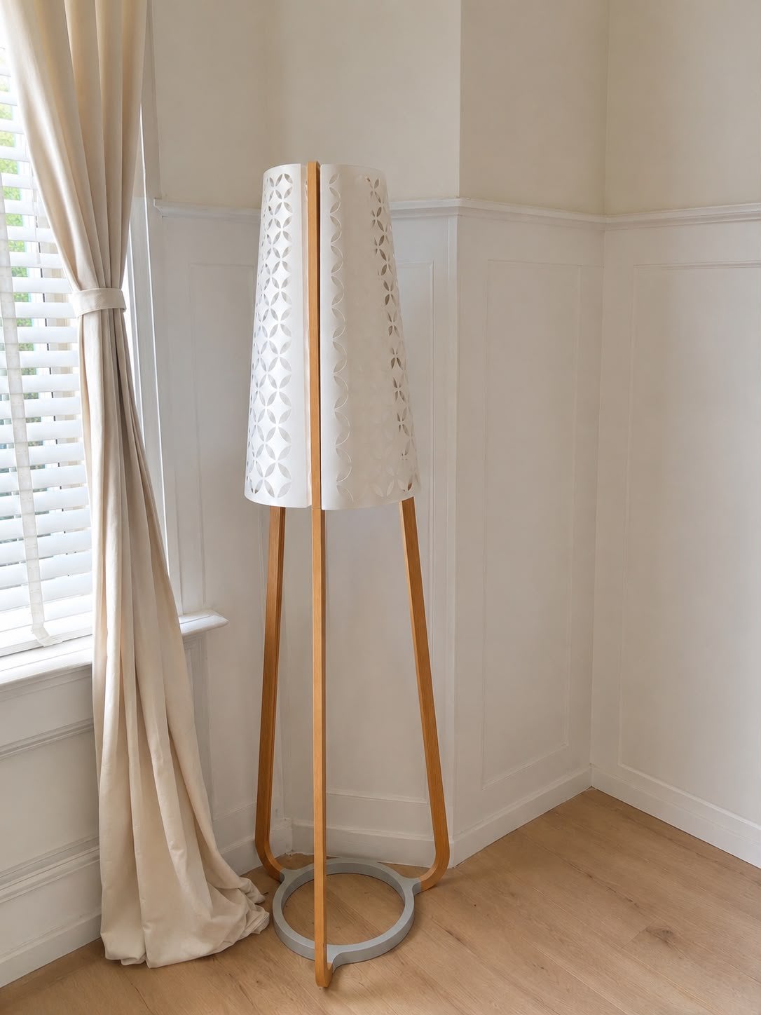 Beige ikea lamp, Ophalen, Zo goed als nieuw, Minder dan 100 cm