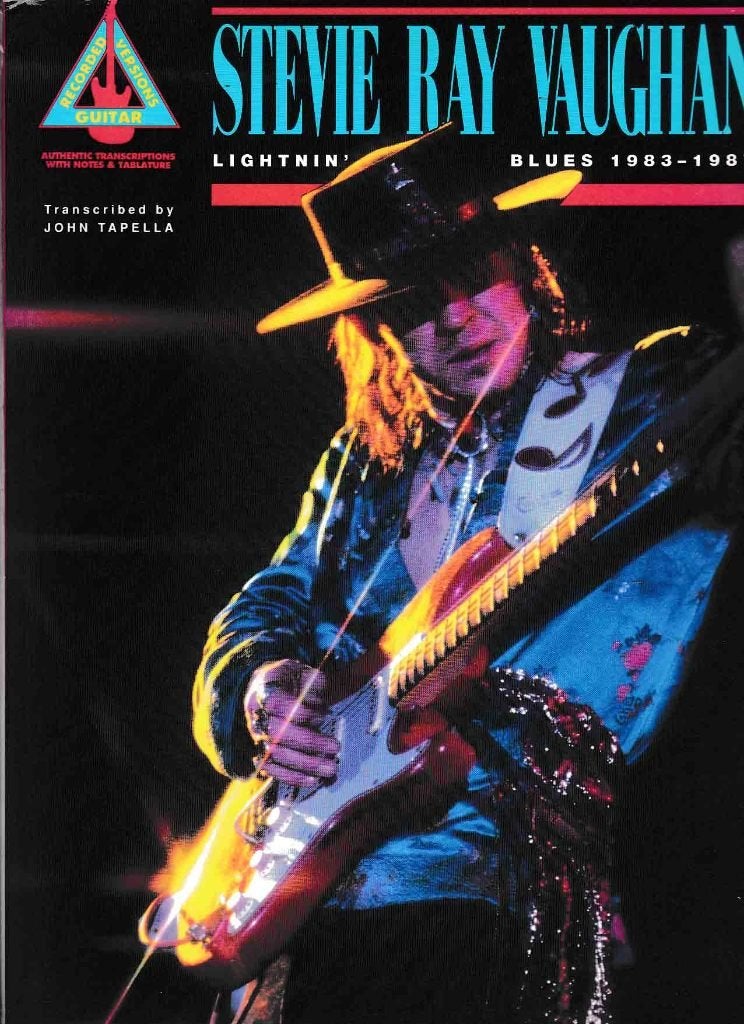 Stevie Ray Vaughan lightnin  Blues 1983 - 1987, Muziek en Instrumenten, Bladmuziek, Zo goed als nieuw, Artiest of Componist, Blues