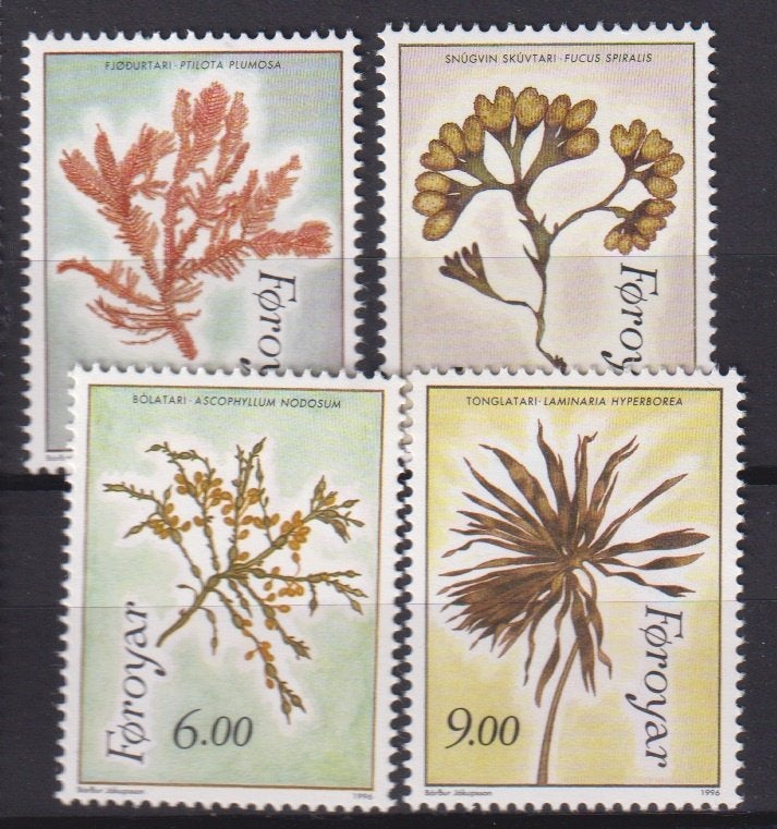 Faeröer 1996 Bloemen, Verzenden, Postfris, Dier of Natuur