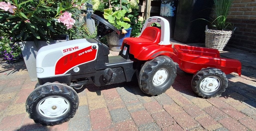 Tractor met aanhanger, Ophalen, Zo goed als nieuw, Kunststof
