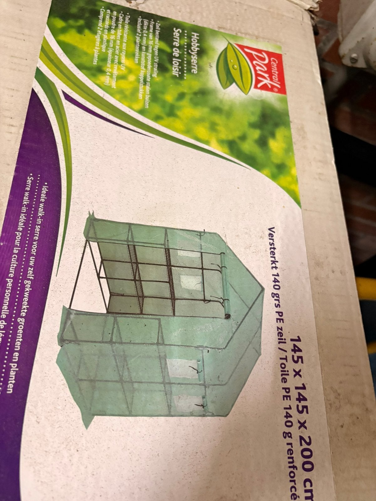 Tuinkas frame, zonder doek., Tuin en Terras, Ophalen, Nieuw, Metaal, Overige typen
