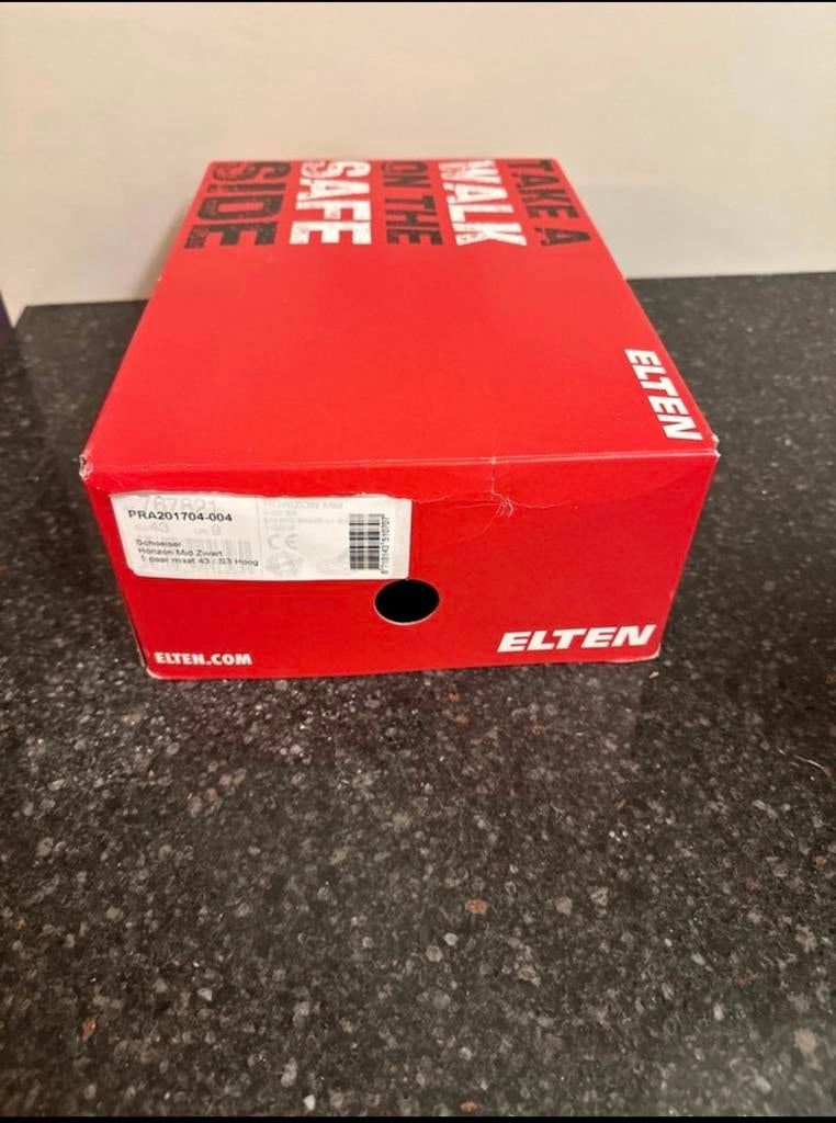Elten werkschoenen S3 nieuw in doos, Kleding | Heren, Schoenen, Ophalen of Verzenden, Nieuw, Zwart, Werkschoenen