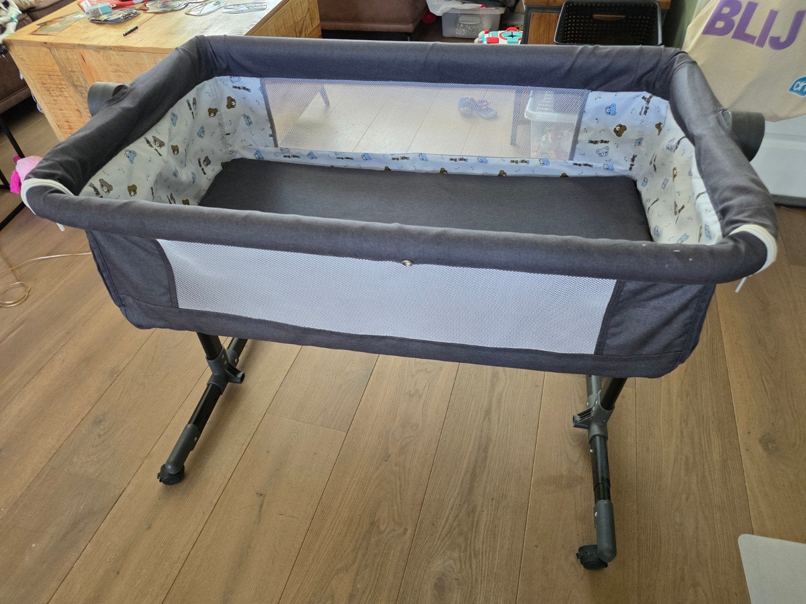 co-sleeper, Kinderen en Baby's, Babywiegjes en Ledikanten, Ophalen, Gebruikt, Reisbedje