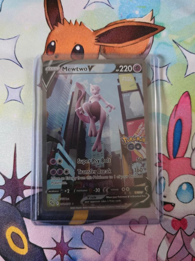 Pokemon Go mewto fulltime art, Verzenden, Zo goed als nieuw