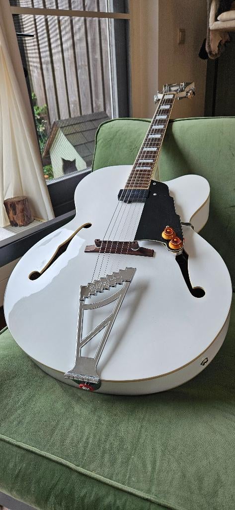 D' Angelico New York EXL Archtop Hollowbody, Ophalen, Gebruikt, Hollow body, Overige merken