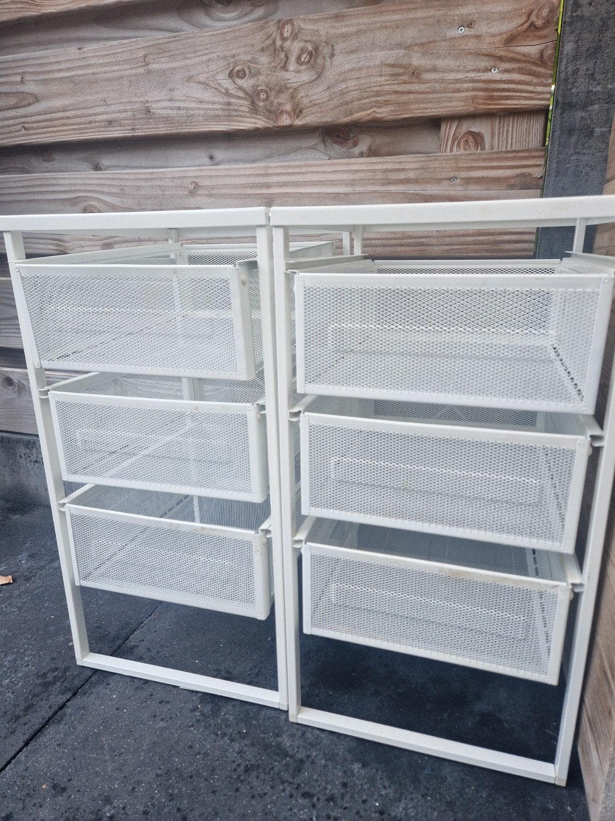 2 stuks  IKEA LENNART Ladeblok - Wit (56x30 cm), Huis en Inrichting, Minder dan 50 cm, Gebruikt, Ophalen of Verzenden, 3 of 4 laden