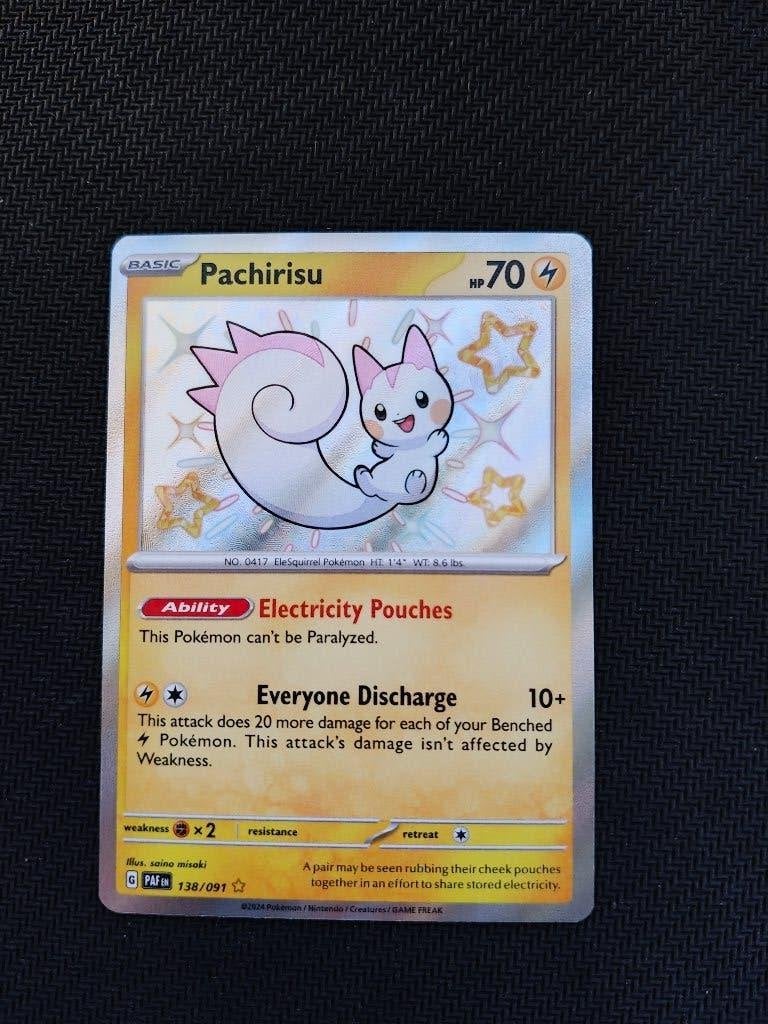 Pachirisu (PAF 138), Ophalen of Verzenden, Nieuw, Losse kaart, Foil
