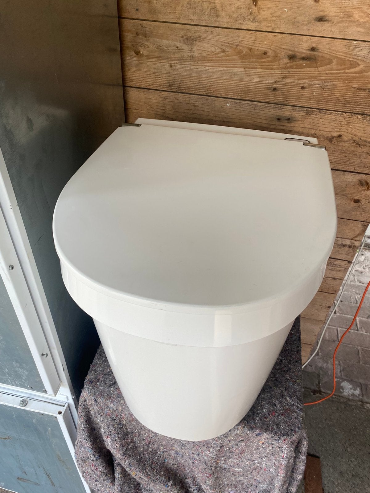 DROOGTOILET / SCHEIDINGSTOILET (Separett), Ophalen, Zo goed als nieuw, Toilet