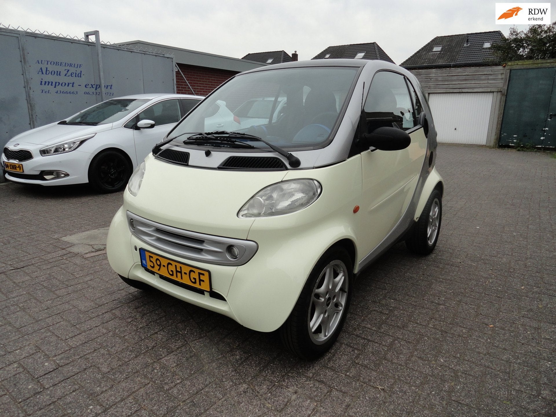Smart SMART Smart (KM 93000 NAP) AUT AIRCO 1EIGENAAR, Auto's, Dealer onderhouden, Overige modellen, 18 €/maand, Origineel Nederlands