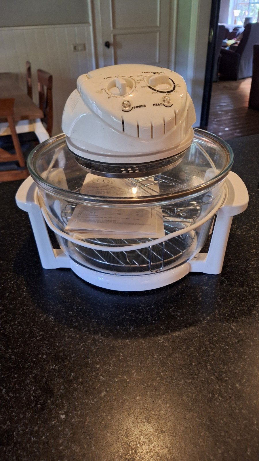 Handige halogeenoven / turbo oven – Zo goed als nieuw!, Ophalen, 45 tot 50 cm, Halogeenoven, Zo goed als nieuw