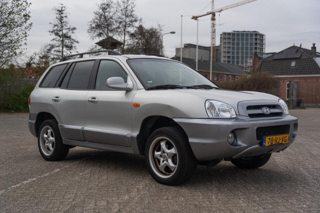 Hyundai Santa Fe 2005 - Custom Camperbox | Mini Camper, Auto's, Voorwielaandrijving, Handgeschakeld, Grijs, Particulier