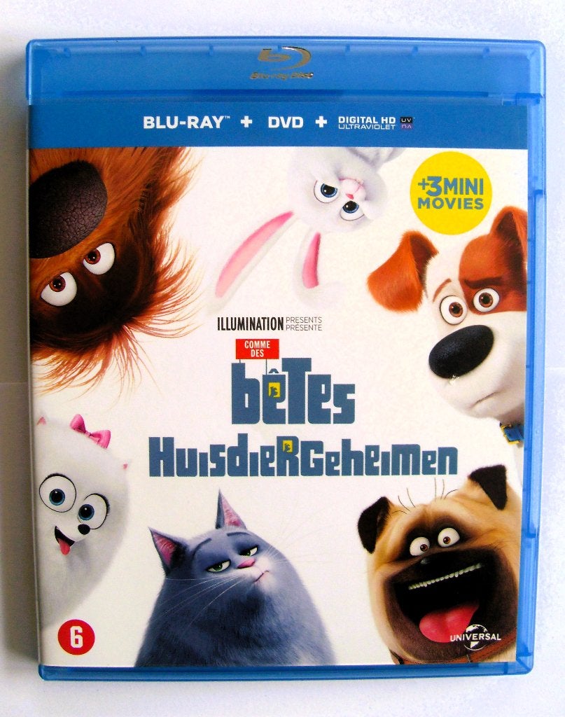 Huisdiergeheimen (originele bluray & dvd) huisdier geheimen, Turks, Film, Ophalen of Verzenden, Nederlands