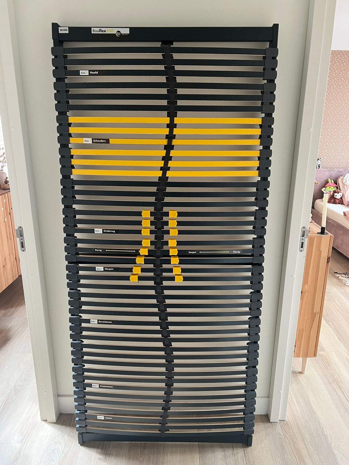 Beter Bed Bossflex 600 lattenbodem 90x200 - hele goede staat, Ophalen, Gebruikt, 90 cm, Eenpersoons