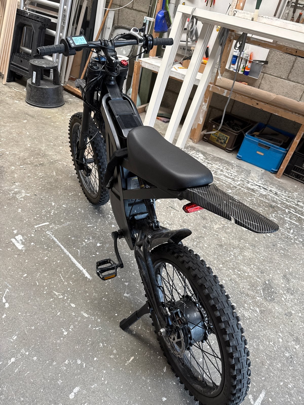 Stoere elektrische crossfiets - Zo goed als nieuw, 24 inch of meer, Staal, Ophalen of Verzenden, Zo goed als nieuw
