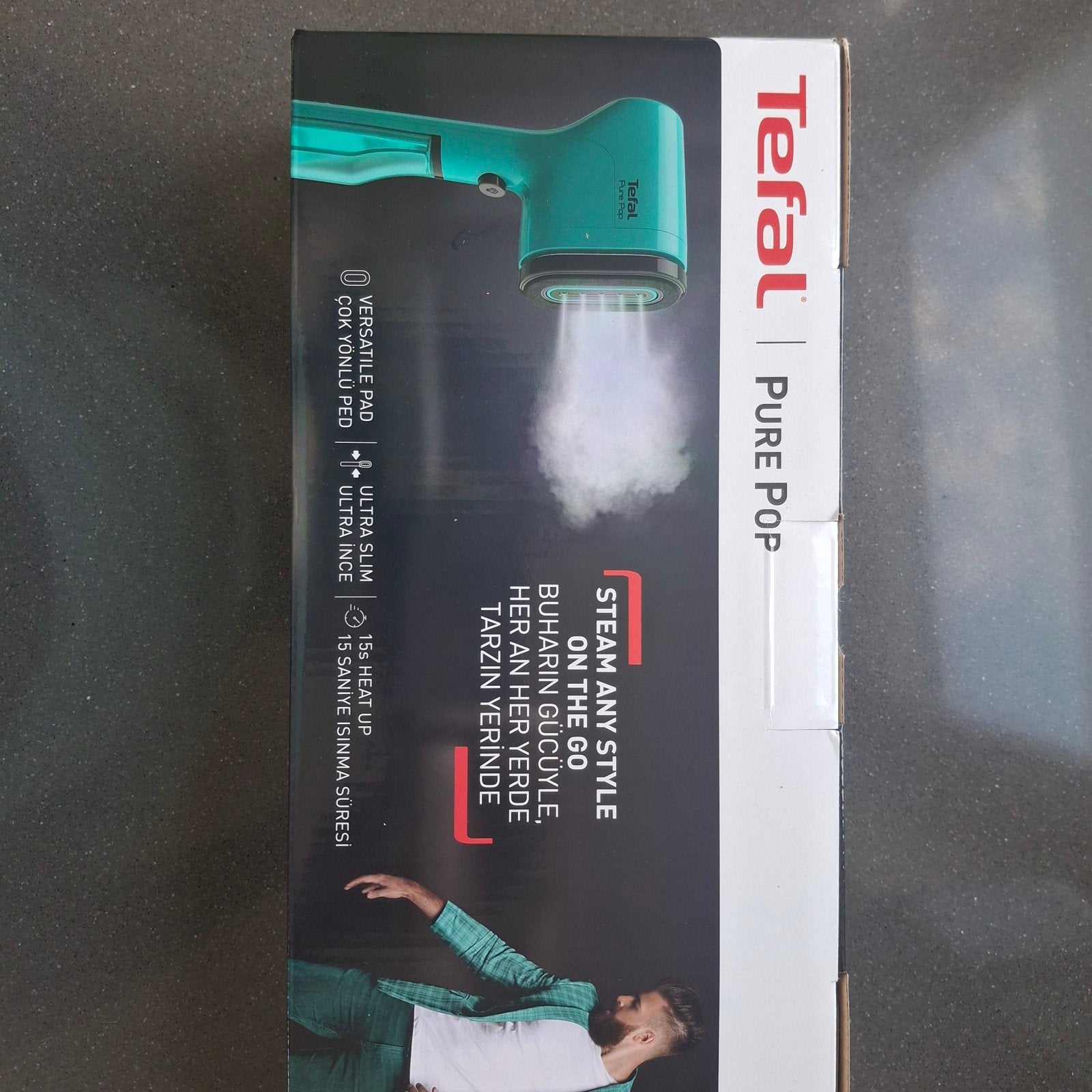 Tefal Pure Pop Kledingstomer - Draagbaar en Snel, Ophalen of Verzenden