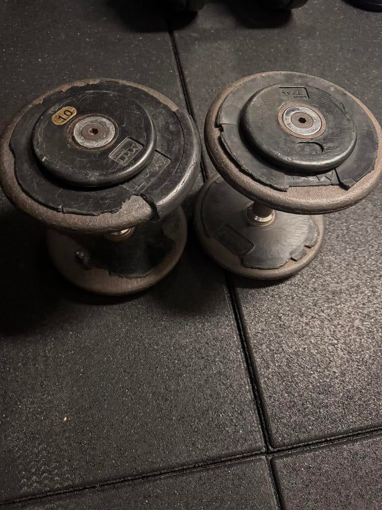 2 x 10kg dumbell, Ophalen, Gebruikt, Dumbbell